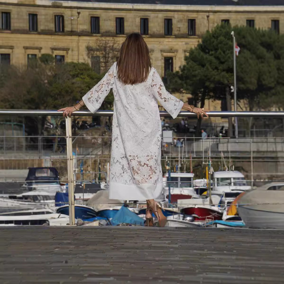 Nerissa | Comfy Lace Dress
