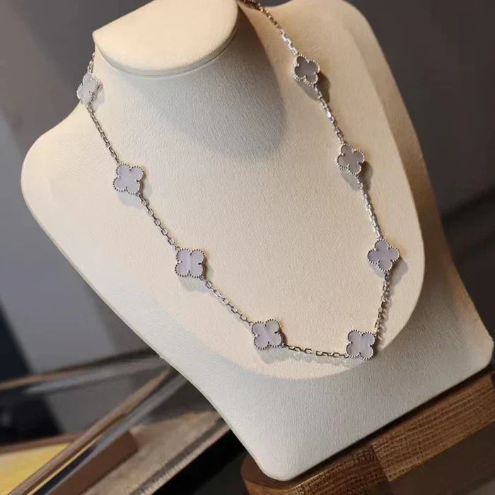 CLOVER | 10 Motivational Purple Necklace