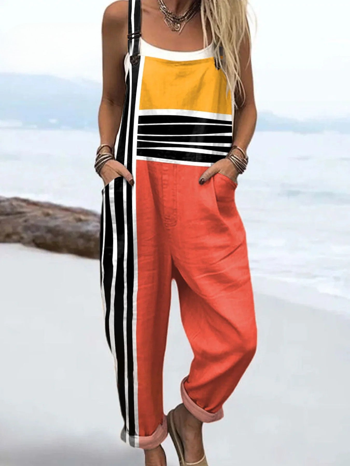 Clara | Metro Pop Jumpsuit