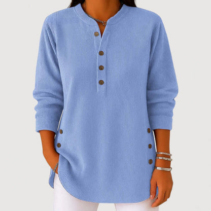 Anika | Cosy Button Top
