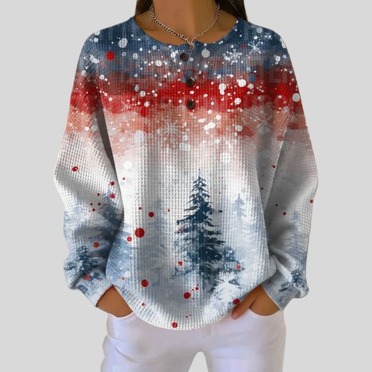 Alva | Soft Pine Tree Sweatshirt