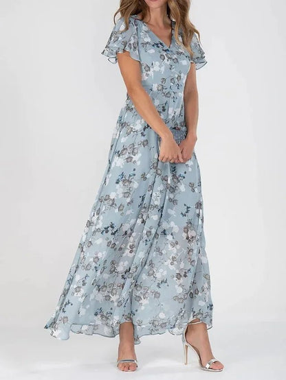 Carys | Boho Flowing Maxi Dress