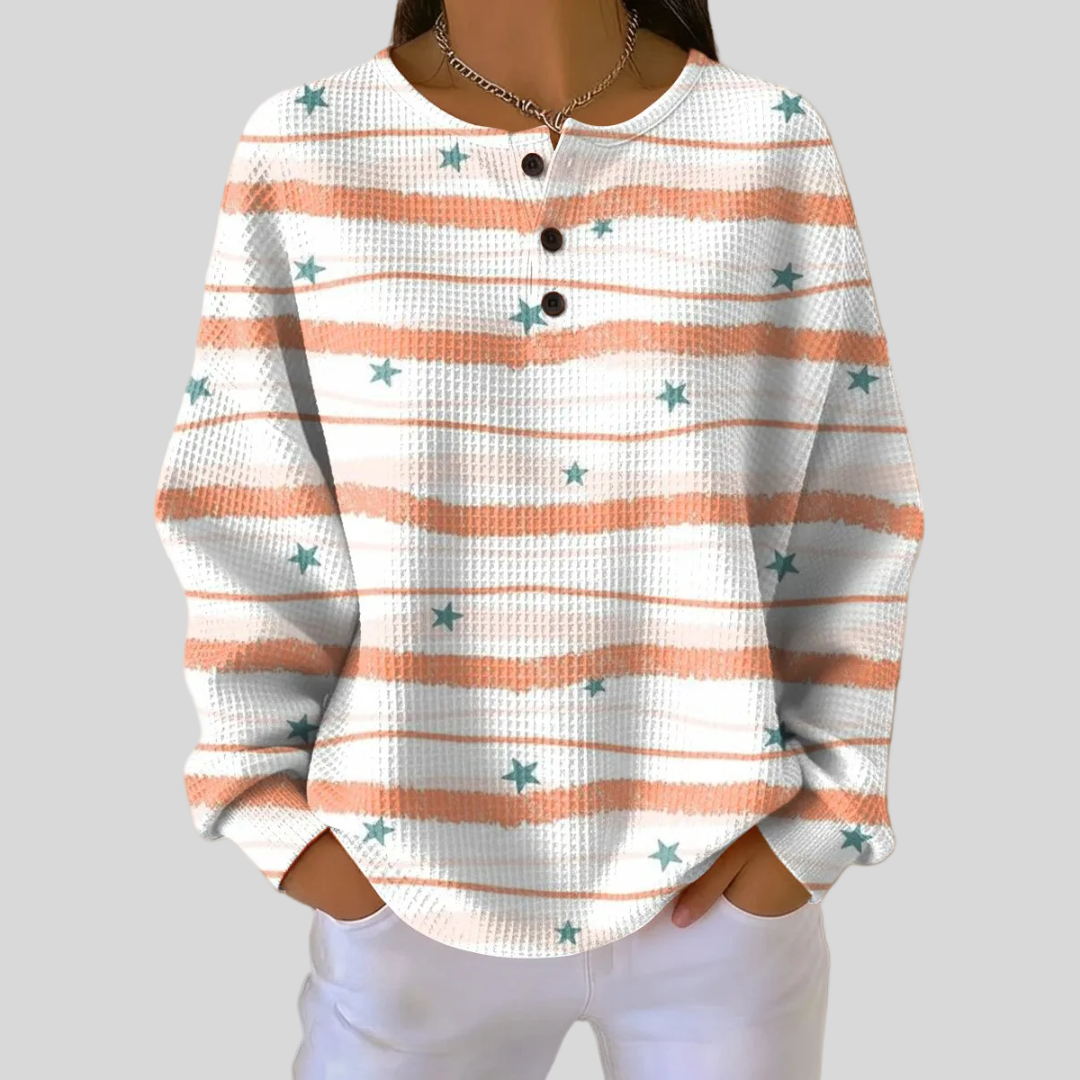Tara | Stripes And Stars Sweatshirt