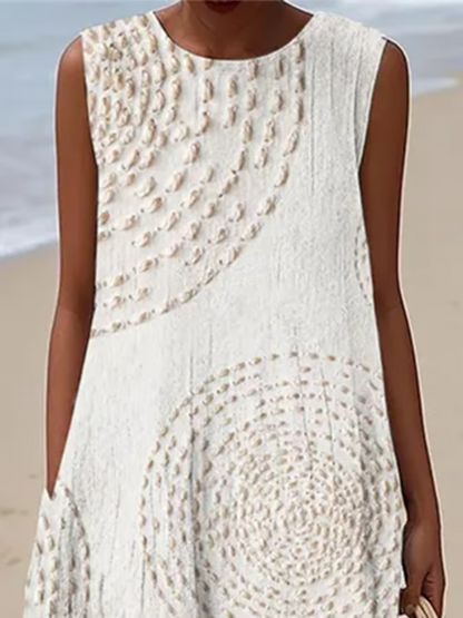 Oplena | Casual Sleeveless Dress