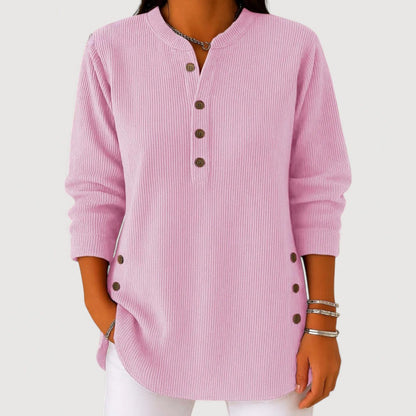 Anika | Cosy Button Top