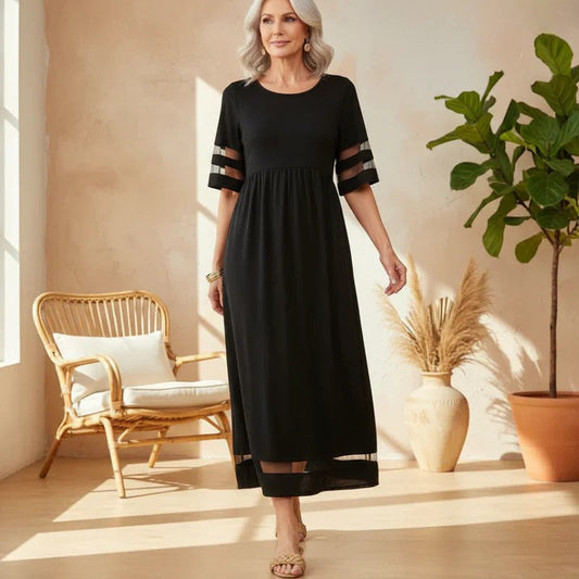 Nadine | Elegant Comfort Maxi Dress