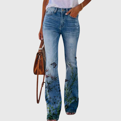 Eliza | Flower Jeans
