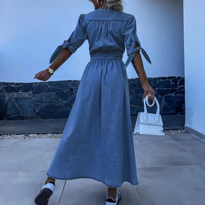 Zarina | Elegant Button Down Dress