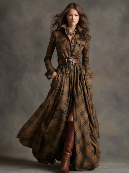 Arlette | Belted Shirt Dress
