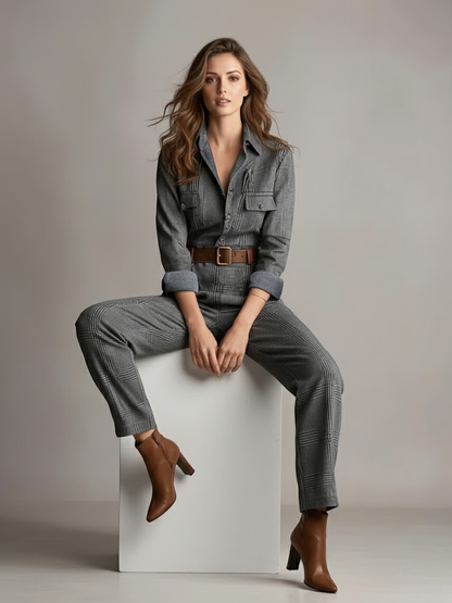 Zoe | Refined Utility Jumpsuit