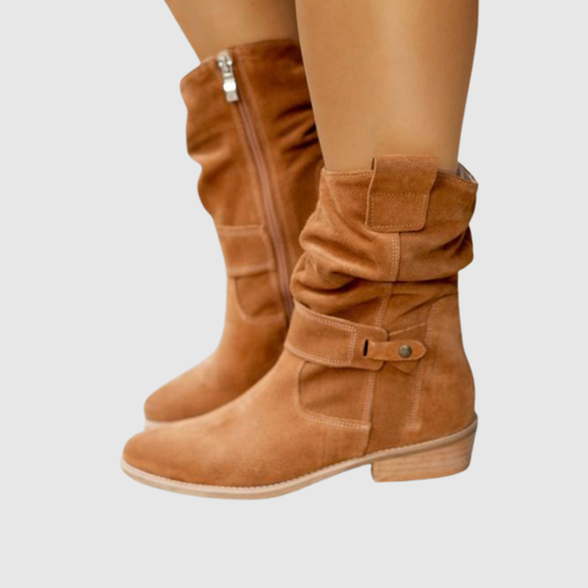 Patricia | Relaxed Suede Ankle Boots