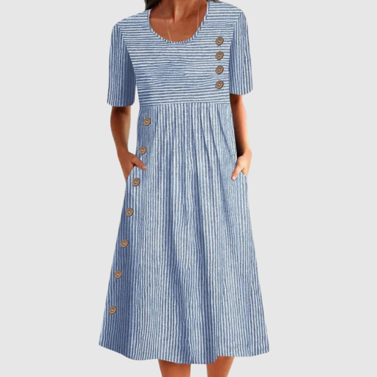 Emma | Striped Summer Dress