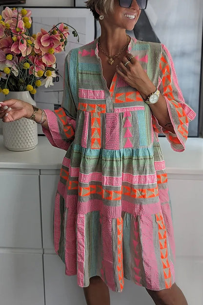 Faith | V-neck Midi Dress