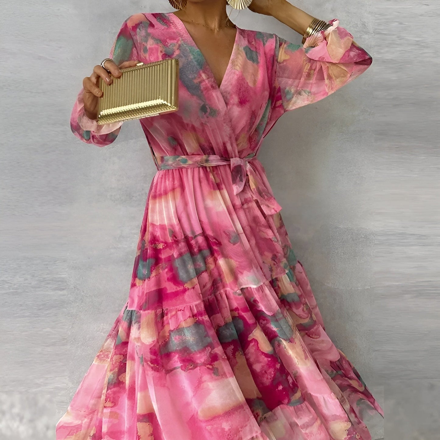 Tamsin | Floral Wrap Dress