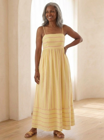 Oleana | Spaghetti Strap Maxi Dress