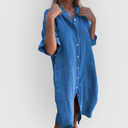 Yara | Ibiza Style Shirt Dress