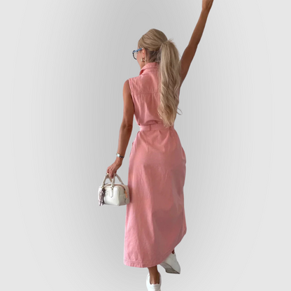 Xalviere | Maxi Denim Dress