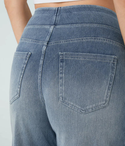 Eva | Comfortable & Stretch High-Waist Trousers