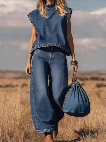 Ella | Loose Set with Wide Trousers