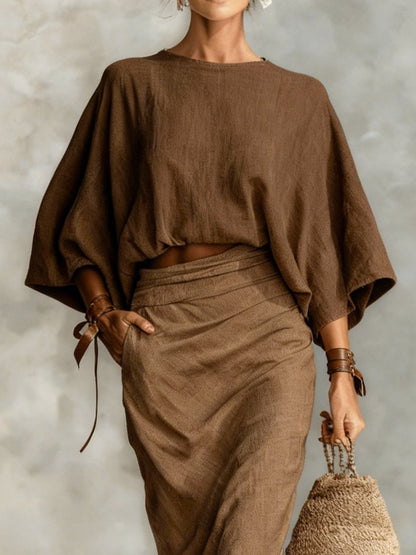 Collins | Batwing Sleeve Set