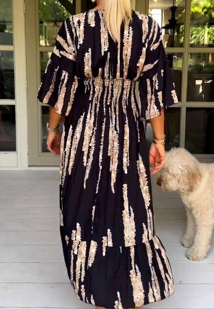 Catrin | Effortless Abstract Dress