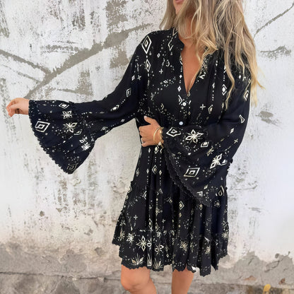 Abigail |  Boho Midi Dress